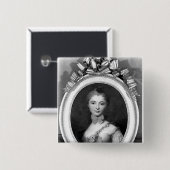 ルイーズHonorine Crozat du Chatelのポートレート 缶バッジ (正面&裏面)