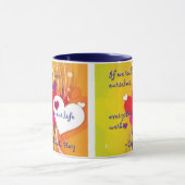 ルイーズL.Hayのマグ マグカップ (中央)