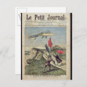 ルイーブレリオットドーバー着陸 ポストカード (正面/裏面)