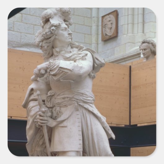 ルイ二世、ブルボンとコンドの第四王子（1621年～86年） スクエアシール (正面)