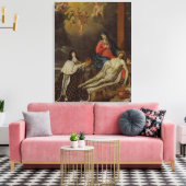 ルイ十三世のフランス王とルイ十三世の誓い キャンバスプリント (インサイチュ (リビング))