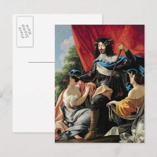 ルイ十三世 ポストカード (正面/裏面)