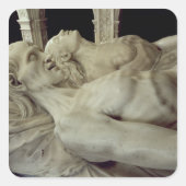 ルイ十二世とブルターニュのアンの像 スクエアシール (正面)