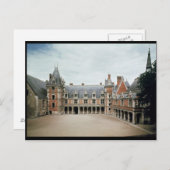 ルイ十二世の翼のファサード、1498年~1503年 ポストカード (正面/裏面)