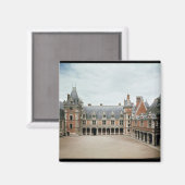 ルイ十二世の翼のファサード、1498年～1503年 マグネット (正面/裏面)