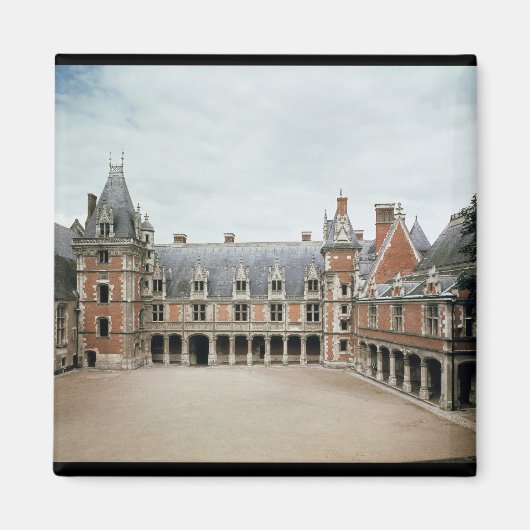 ルイ十二世の翼のファサード、1498年～1503年 マグネット (正面)