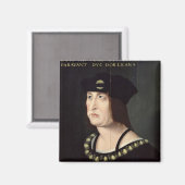 ルイ十二世フランス王ポートレート マグネット (正面/裏面)