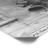 ルイ十四世の像 ポスター (角)