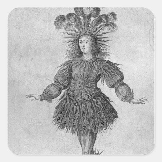 ルイ十四世フランス スクエアシール (正面)