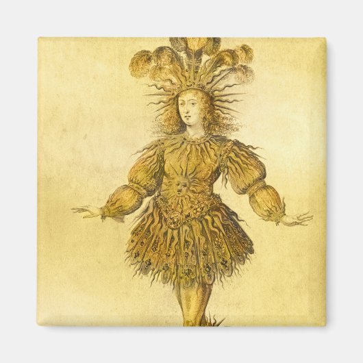 ルイ十四世フランス マグネット (正面)