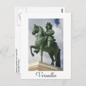 ルイ十四世 ポストカード (正面/裏面)