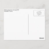 ルイ十四世 ポストカード (裏面)