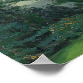 ルイ心地よいティファニーズガーデン(1911年)ジェーン・ピート ポスター (角)