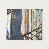 ルイ心地よいティファニー – ステンドグラス4マグノリアス タペストリー (正面(横))