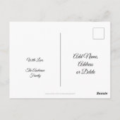 ルイ点字ポートレートバスト ポストカード (裏面)