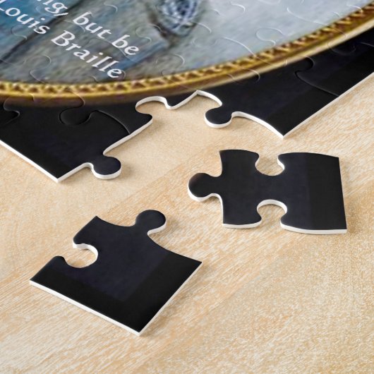 ルイ点字有名引用文 ジグソーパズル (側面)
