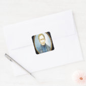 ルイ点字有名引用文 スクエアシール (封筒)