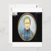 ルイ点字有名引用文 ポストカード (正面/裏面)