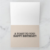 ルイ猫ネコ誕生祝いビッグ カード (内部)