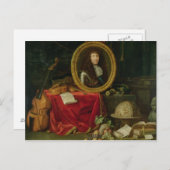 ルイ王のポートレートと静物生活 ポストカード (正面/裏面)