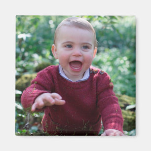 ルイ王子は第1誕生日を祝います マグネット