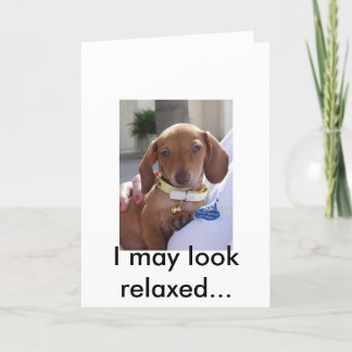 ルイ051、私は…リラックスしている見るかもしれません カード