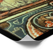 ルイ1世の戴冠式「信心家」 ポスター (角)