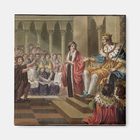 ルイ12世(1462年~1515年)は人々の父を宣言 マグネット (正面)
