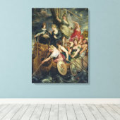 ルイ13世の大多数 キャンバスプリント (インサイチュ (ウッドフロア))