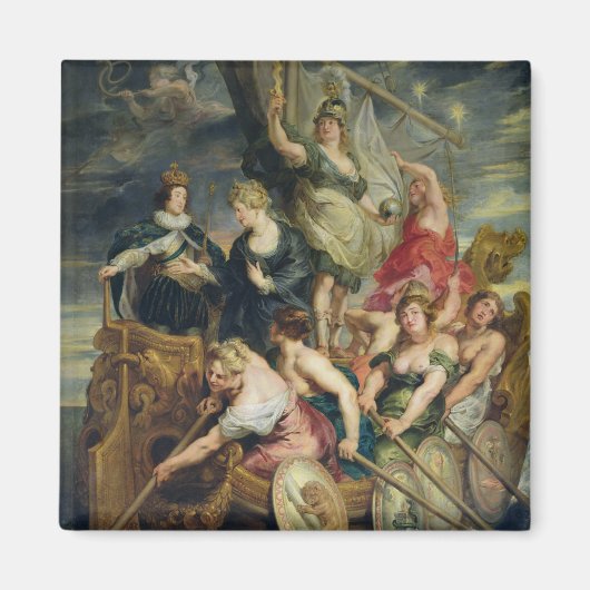 ルイ13世の大多数 マグネット (正面)