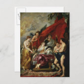 ルイ13世の誕生アットフォンテーヌブロー ポストカード (正面/裏面)