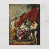 ルイ13世の誕生アットフォンテーヌブロー ポストカード (正面)