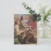 ルイ13世はノートルダム教会を捧げた ポストカード (スタンド正面)