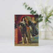 ルイ13世は勝利によって戴冠， 1635 ポストカード (スタンド正面)