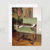 ルイ13世肘掛け椅子 ポストカード (正面/裏面)