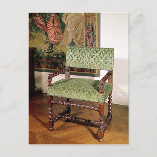 ルイ13世肘掛け椅子 ポストカード (正面)
