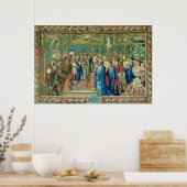 ルイ14世が伯爵に与えた聴衆 ポスター (キッチン)