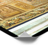 ルイ14世が教皇レゲートを受け取った ポスター (角)