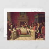 ルイ14世とのモリエール・ダイニング1857 ポストカード (正面/裏面)