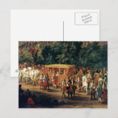 ルイ14世とマリア・テレサの～への侵入 ポストカード (正面/裏面)