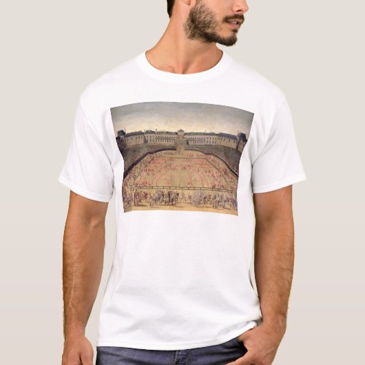 ルイ14世のために与えられる回転木馬 Tシャツ (正面)