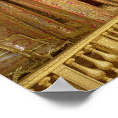 ルイ14世のインテリア、1701年～23年 ポスター (角)