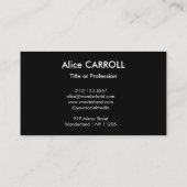 ルイ14世のシンボル太陽の王 – QRコード 名刺 (裏面)