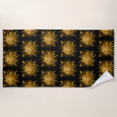 ルイ14世のシンボル ビーチタオル (正面)