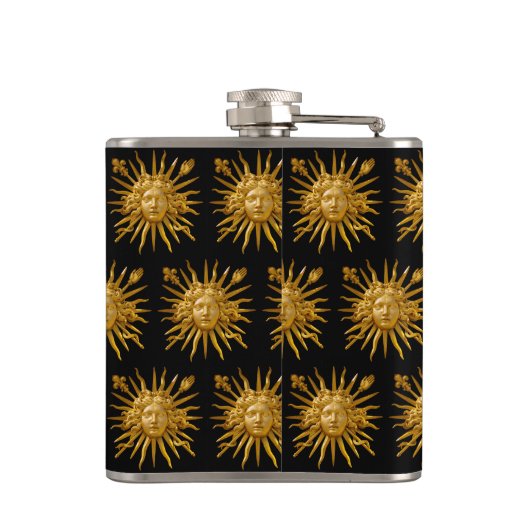 ルイ14世のシンボル フラスク (裏面)