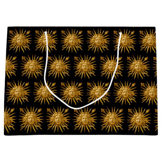 ルイ14世のシンボル ラージペーパーバッグ (正面)