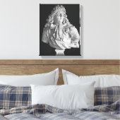 ルイ14世のバスト1679 キャンバスプリント (インサイチュ (寝室))