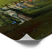 ルイ14世のプロムナードby the Parterre du Nord ポスター (角)