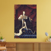 ルイ14世のポートレート1648年10歳 キャンバスプリント (インサイチュ (リビング))