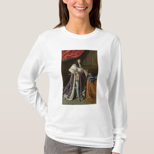 ルイ14世のポートレート Tシャツ (正面)